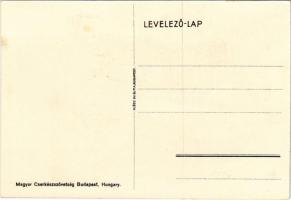 Cserkész művészlap. Magyar Cserkészszövetség kiadása. Klösz Gy. és Fia / Hungarian boy scout art pos...