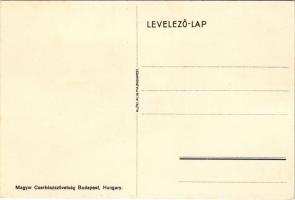 Cserkész művészlap. Magyar Cserkészszövetség kiadása. Klösz Gy. és Fia / Hungarian boy scout art pos...