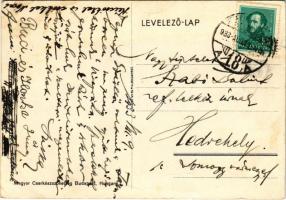 1933 Cserkész művészlap. Magyar Cserkészszövetség kiadása. Klösz Gy. és Fia / Hungarian boy scout ar...