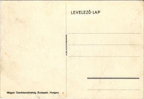 Cserkész művészlap. Magyar Cserkészszövetség kiadása. Klösz Gy. és Fia / Hungarian boy scout art pos...