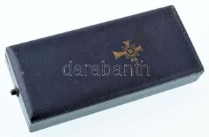 Német Harmadik Birodalom 1938. "Német Anyasági Kereszt, bronz fokozat" zománcozott bronz k...