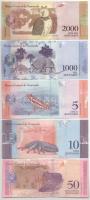 Venezuela 2016. 2000B + 2017. 1000B + 2018. 5B + 10B + 50B T:UNC,AU
Venezuela 2016. 2000 Bolivares ...