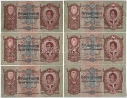 1932. 50P (6x) T:F  Adamo P14