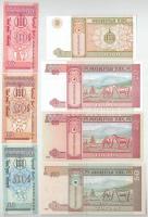 Mongólia DN (1993) 10m + 20m + 50m + 1T + 20T + 2000. 50T + 2005. 20T T:UNC,AU
Mongolia ND (1993) 1...