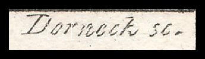 1836 Dorneck, Joseph (működött Bécsben, az 1820-1830-as években): A Besztercei Szűzanya oltára a hor...