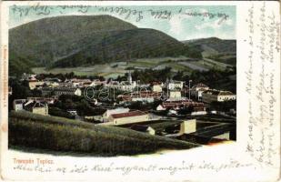 1902 Trencsénteplic, Trencianske Teplice; látkép / general view (Rb)