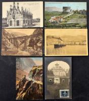 120 db régi külföldi városképes lap / 120 old foreign city view postcards