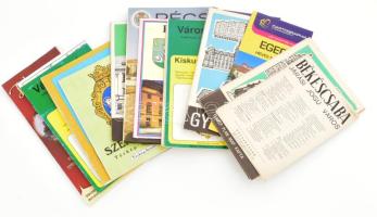 20 db magyar várostérkép