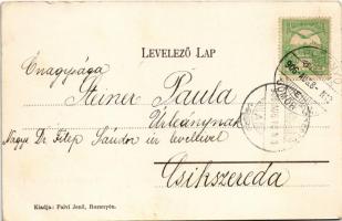 1906 Rozsnyó, Roznava; A püspöki rezidencia. Falvi Jenő kiadása / bishop's residence (EB)