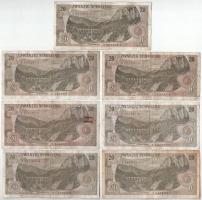 Ausztria 1967. 20Sch (7x) T:F 
Austria 1967. 20 Schilling (7x) C:F