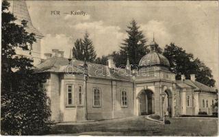 Fűr, Für, Fyr, Rúban; Zichy kastély / castle (felületi sérülés / surface damage)