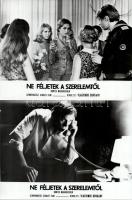 cca 1974 ,,Ne féljetek a szerelemtől" című szovjet film jelenetei és szereplői, 13 db vintage p...