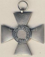 1944. Polgári Honvédelmi Érdemkereszt ezüstfokozata, szalag nélkül T:2