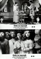 cca 1982 ,,Öklök és koponyák" című szovjet kalandfilm jelenetei és szereplői, 6 db vintage prod...