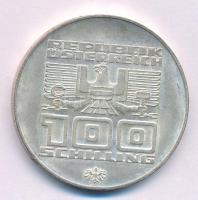 Ausztria 1975. 100Sch Ag "XII. téli olimpia - Innsbruck 1976." T:AU ph
Austria 1975. 100 ...