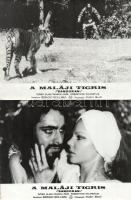 Kabir Bedi főszereplésével ,,A maláji tigris - Sandokan" című film jelenetei és szereplői, 11 d...