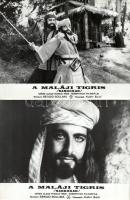 Kabir Bedi főszereplésével ,,A maláji tigris - Sandokan" című film jelenetei és szereplői, 11 d...