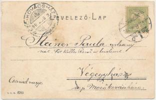 1905 Pozsony, Pressburg, Bratislava; Cs. és kir. katonai kórház / K.u.K. military hospital (szakadás...