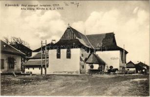 1911 Késmárk, Kezmarok; Régi evangélikus fatemplom. Feitzinger Ede No. 533A. / Alte evang. Kirche / Lutheran wooden church