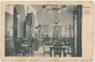 Szatmárnémeti, Szatmár, Satu Mare; Victoria szálloda, belső. Id. Weinwurm Antal kiadása / hotel, interior (EB)