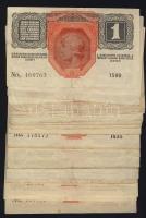 1918. 1K "Deutschösterreich" fny-sal (50x) T:II,II/III