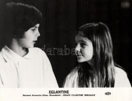 cca 1986 előtt készült ,,Eglantine" című francia film jelenetei és szereplői, 5 db vintage prod...