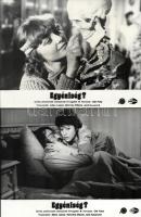 cca 1985 ,,Egyéniség" című csehszlovák filmvígjáték jelenetei és szereplői, 7 db vintage produkciós filmfotó (vitrinfotó, lobbyfotó) ezüst zselatinos fotópapíron, a használatból eredő (esetleges) kisebb hibákkal, 18x24 cm