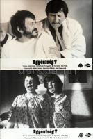 cca 1985 ,,Egyéniség" című csehszlovák filmvígjáték jelenetei és szereplői, 7 db vintage produk...