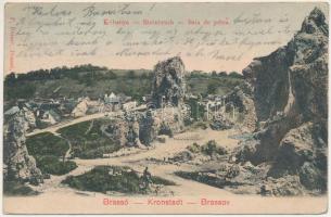 1905 Brassó, Kronstadt, Brasov; Kőbánya. F. Reiser kiadása / Baia de petra / Steinbruch / quarry, stone pit (EB)