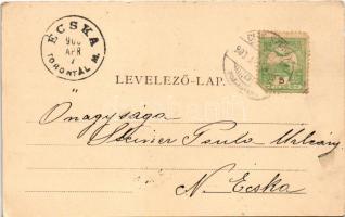 1903 Borszék, Borsec; Emaus villa / villa (kis szakadás / small tear)