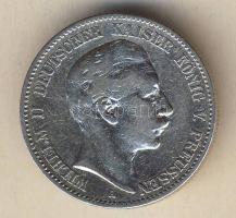 Német Birodalom / Császárság / Poroszország 1899A 2M Ag T:3+/2-