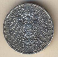 Német Birodalom / Császárság / Poroszország 1899A 2M Ag T:3+/2-
