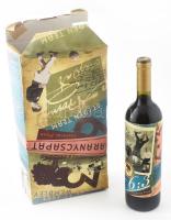 Wembley 6:3 emlékére bontatlan palack száraz vörösbor. Csutorás Pince, 2007, 13%, 0,75l, foltos díszdobozban. Készült 2600 palack mennyiségben.