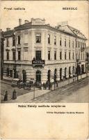 1912 Miskolc, Royal szálloda és kávéház, Szüsz Károly szálloda tulajdonos. Vértes fényképész felvétele (EK)