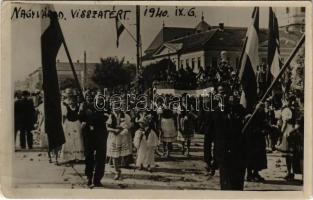 1940 Nagyvárad, Oradea; bevonulás / entry of the Hungarian troops. photo (Rb)