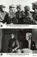 cca 1967 ,,Mindenre emlékszem, Richárd" című szovjet film jelenetei és szereplői, 17 db vintage...