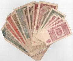 Lengyelország 1946-1948. 1Zl-500Zl (15x) T:AU-VG közte folt, kis szakadás Poland 1946-1948. 1 Zloty - 500 Zlotych (15x) C:AU-VG with spot, small tear in it