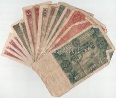 Lengyelország 1946-1948. 1Zl-500Zl (15x) T:AU-VG közte folt, kis szakadás
Poland 1946-1948. 1 Zloty...