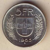 Svájc 1965. 5Fr Ag T:1/2