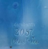 Antik szecessziós váza, jelzett, kis kopással, m: 13 cm