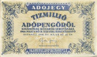 1946. 10.000.000AP főtípus T:II+