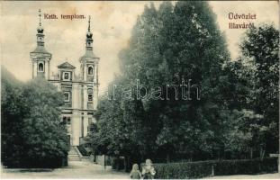 Illava, Illau, Ilava; Katolikus templom / Catholic church