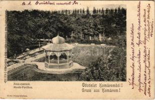 1902 Komárom, Komárnó; Zene csarnok. Czike Dénes kiadása / Music pavilion (EK)