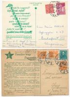 19 db RÉGI és MODERN eszperantó képeslap és küldemény / 19 pre-1945 and modern Esperanto postcards a...