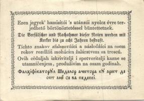 1849. 30kr "Kossuth-bankó" T:II