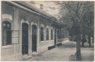 Nagyszentmiklós, Sannicolau Mare; M. kir. földmíves iskolai tanulók lakása / farming school students home (ragasztónyom / glue marks)