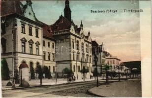 Besztercebánya, Banská Bystrica; Törvényszék. Vasúti levelezőlapárusítás 1027. / court (fl)