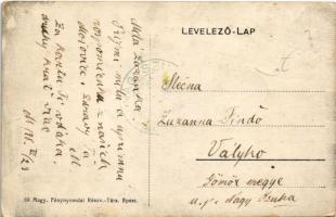 1923 Mosóc, Mosovce; Fogyasztási szövetkezet üzlete / Potravny Spolok / cooperative shop (Rb)