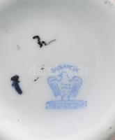 3 darab Aquincum kézzel festett váza, közte balatoni emlék, egyik repedt, m: 9,5-21 cm