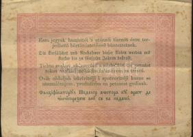 1848. 5Ft "Kossuth-bankó" (3x) T:IV